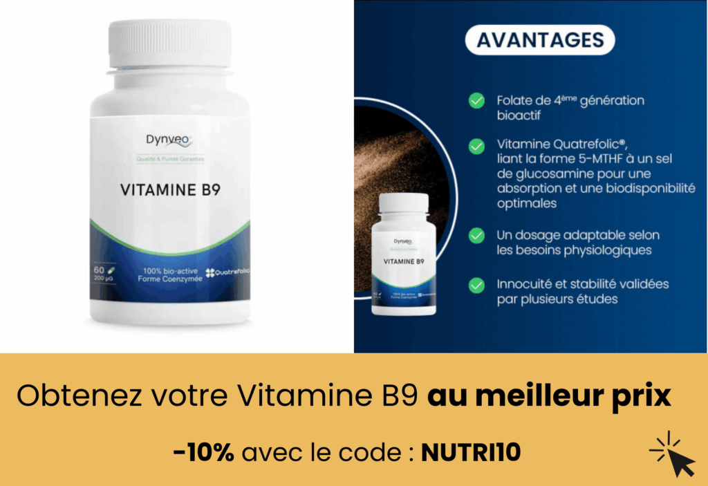 meilleur vitamine B9 dynveo