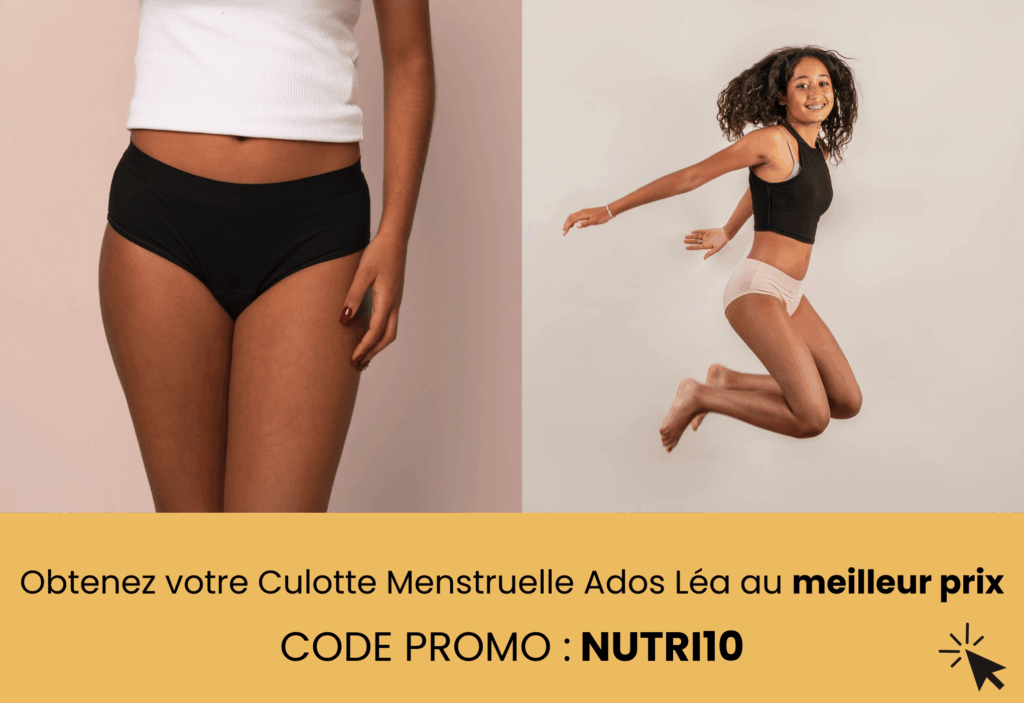 meilleure culotte menstruelle ados Léa mademoiselle culotte