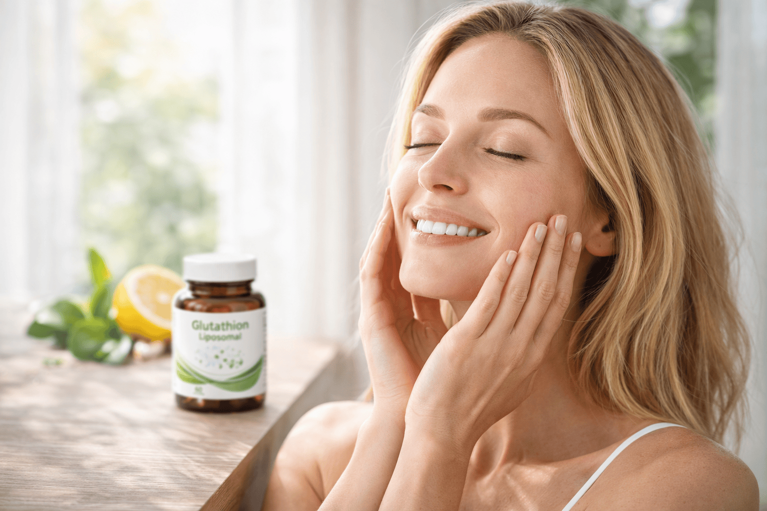 pourquoi le glutathion éclaircit la peau Ensemble de soins de la peau blanchissant au glutathion à l'acide kojique  de marque privée main image 1