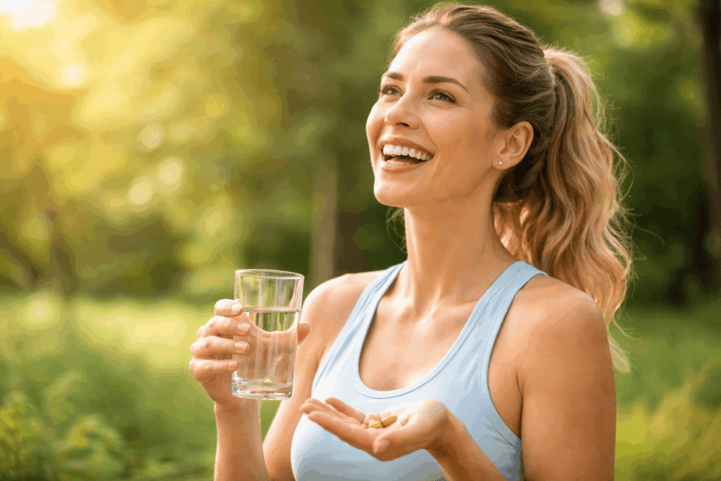 une personne profitant des bienfaits du meilleur Vitamine B9