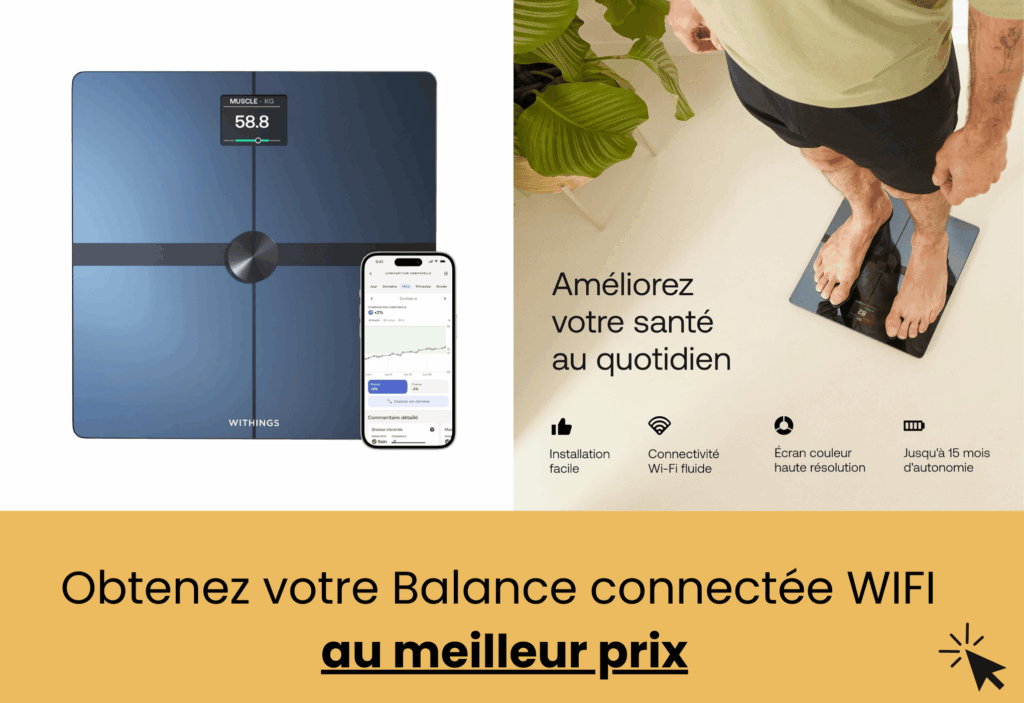 Meilleure balance connectée withings