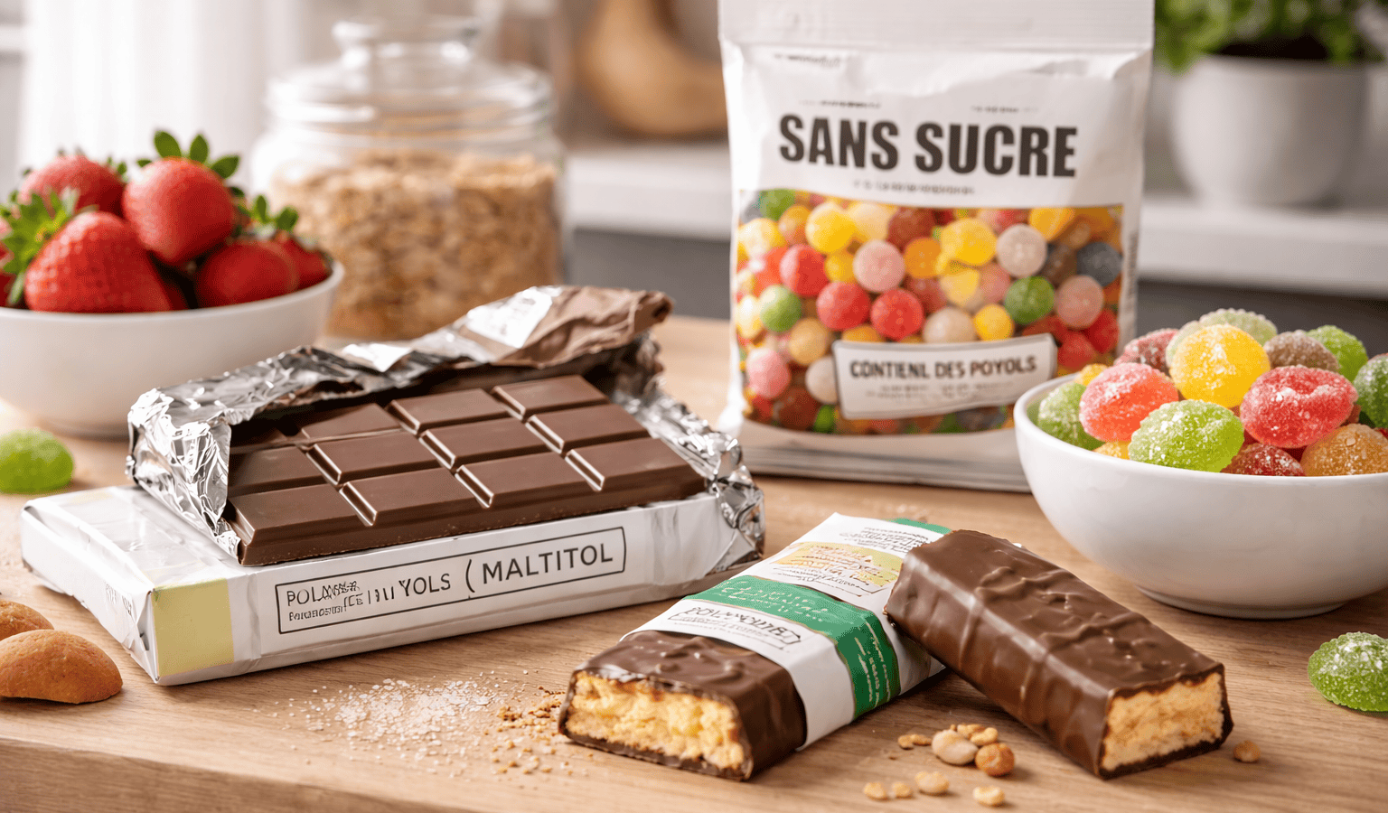 Le maltitol est-il vraiment sans sucre