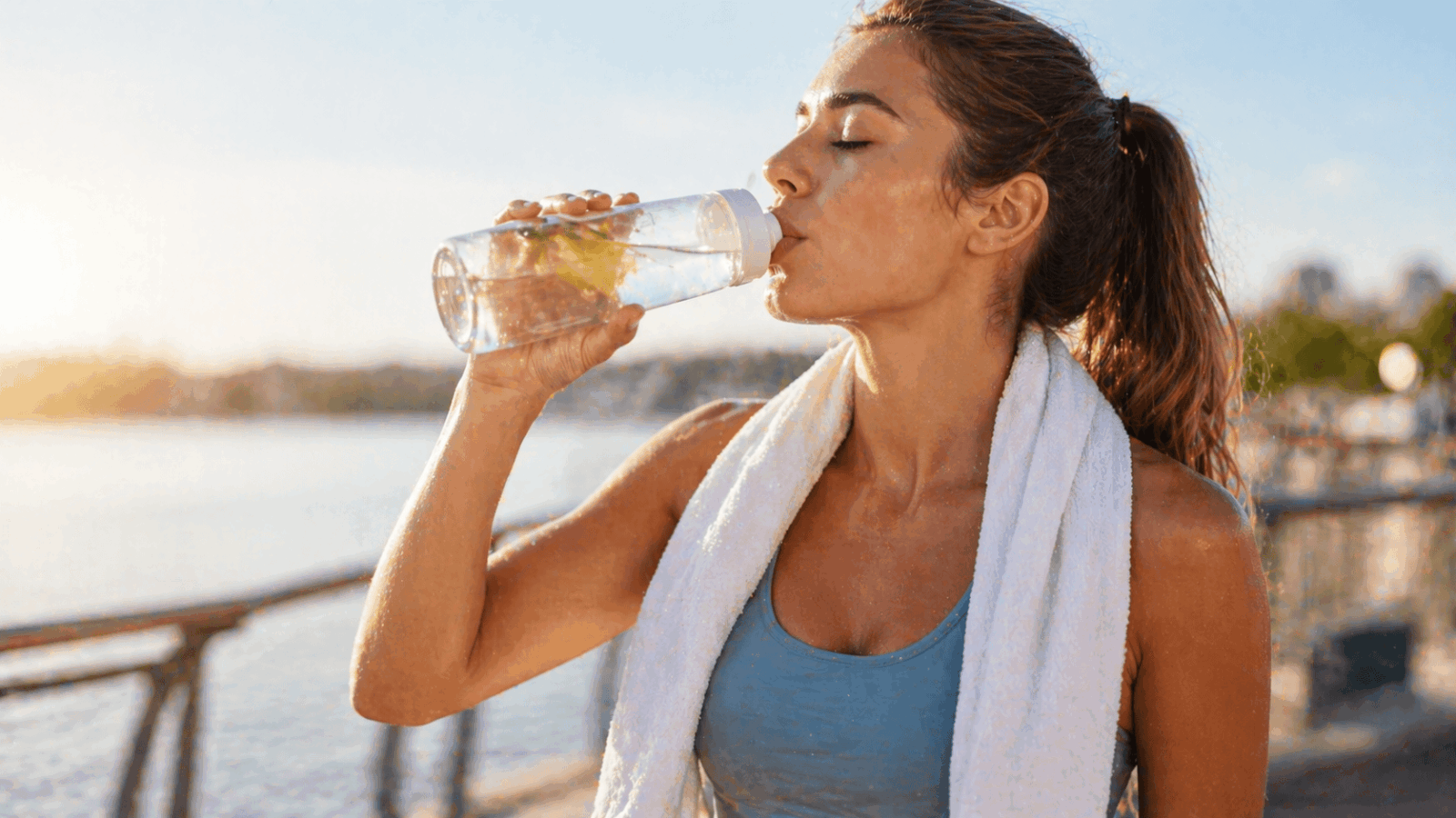 Moment de fraîcheur au bord de l'eau