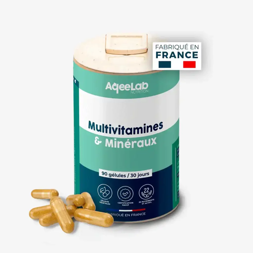 Multivitamines & Minéraux 13 Actifs - Aqeelab