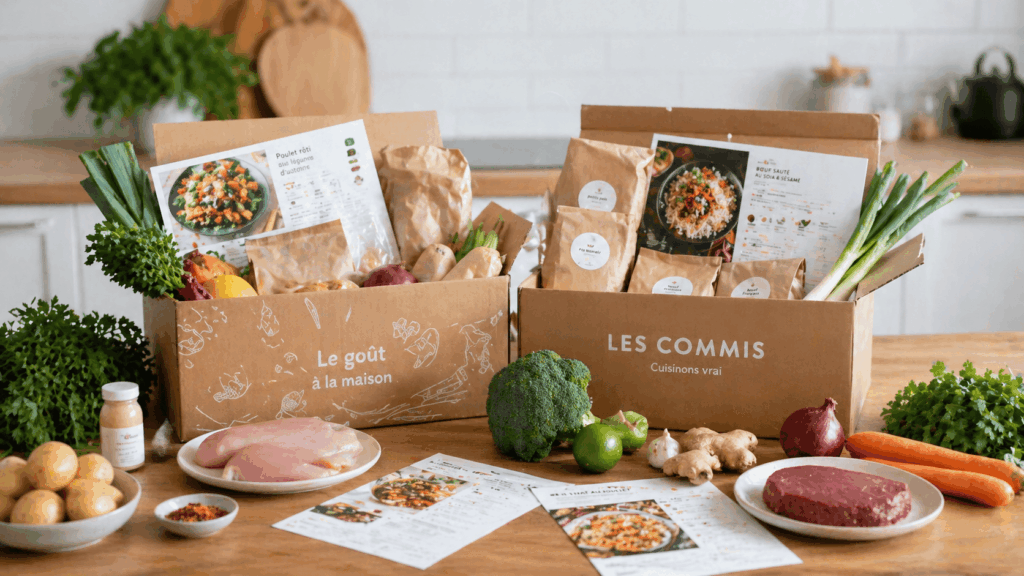 comparatif panier repas quitoque ou les commis