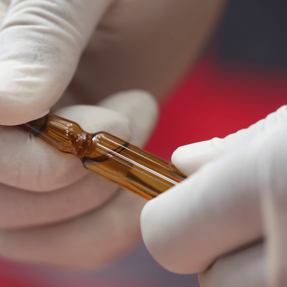 granions de fer en ampoule