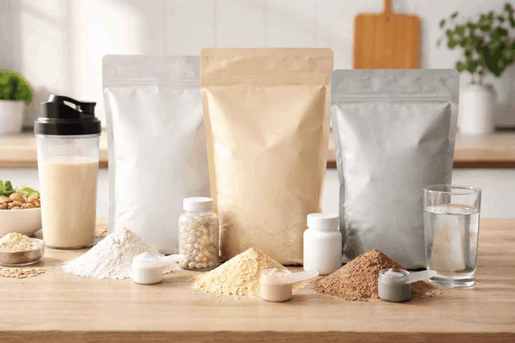 les différénts produit de la marque bulk ou nutripure