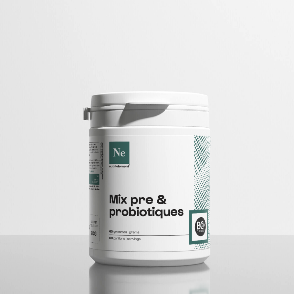 mix probiotiques & prébiotiques nutrimuscle