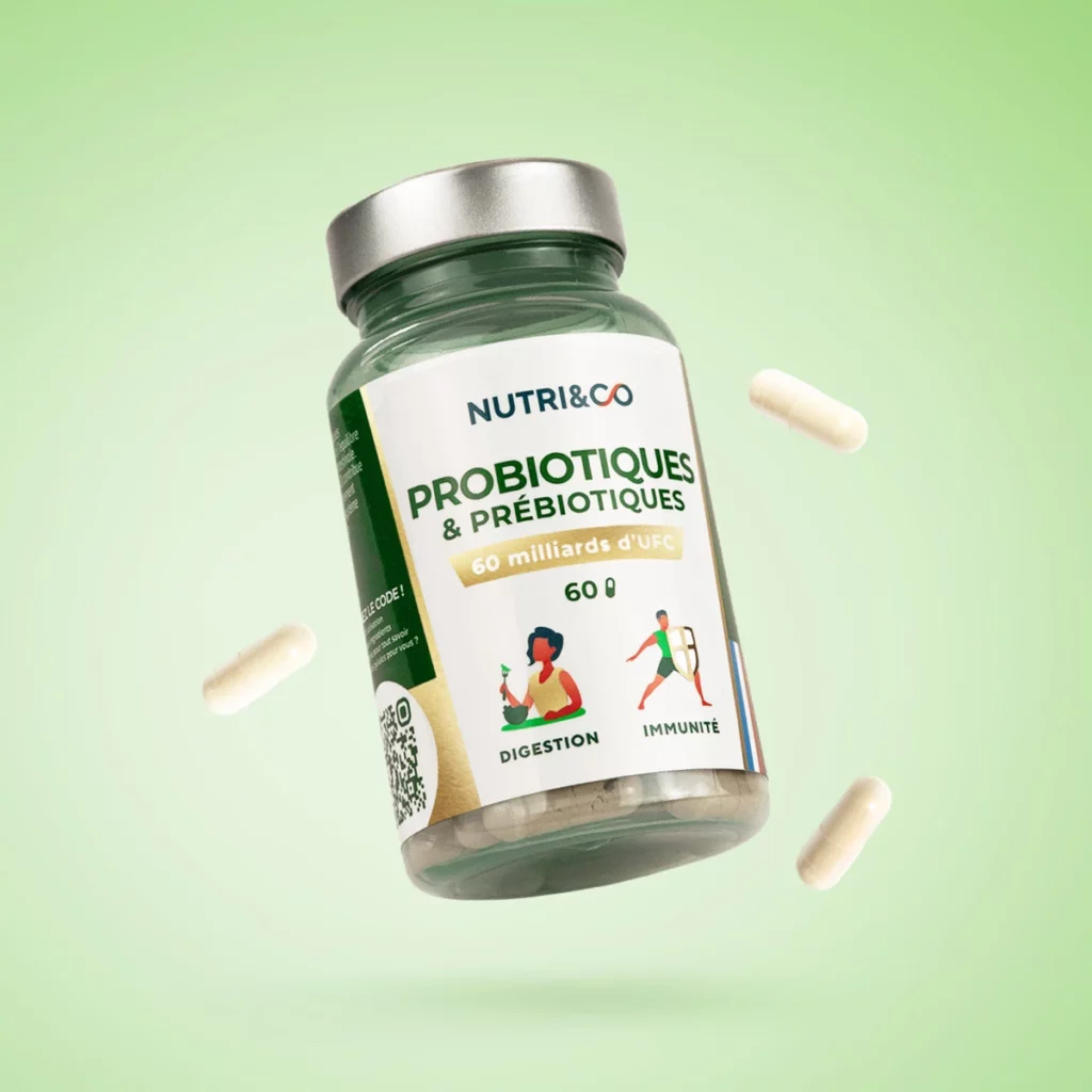 nutri&co probiotiques et prébiotiques