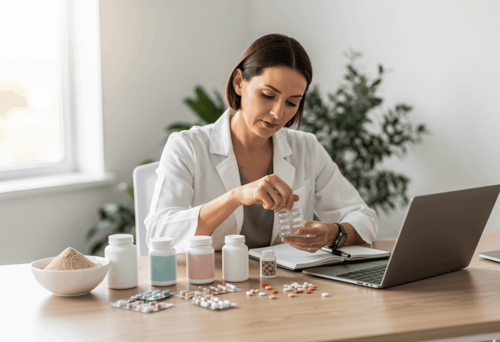 un nurtitioniste comparant les deux marque nutri&co ou nutripure