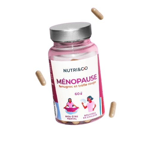 Nutri&Co Ménopause Libifem trèfle rouge actée à grappes