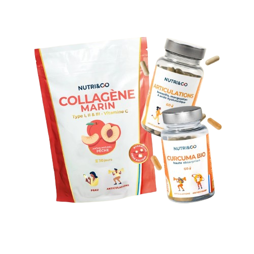 Nutri&Co Pack Articulations Collagène Naticol UC-II cartilage