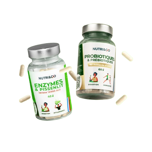 Nutri&Co Pack Digestion enzymes probiotiques pissenlit