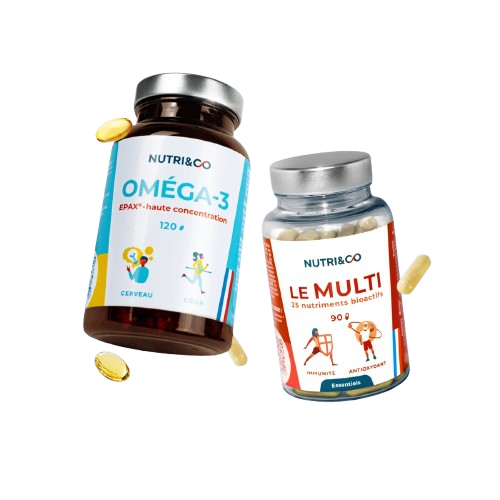 Nutri&Co Pack Allaitement Multi + Oméga-3 DHA