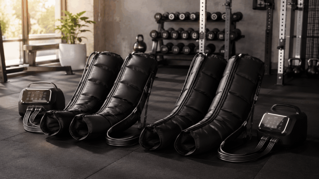 Comparatif des bottes de pressothérapie jolt et eclipse