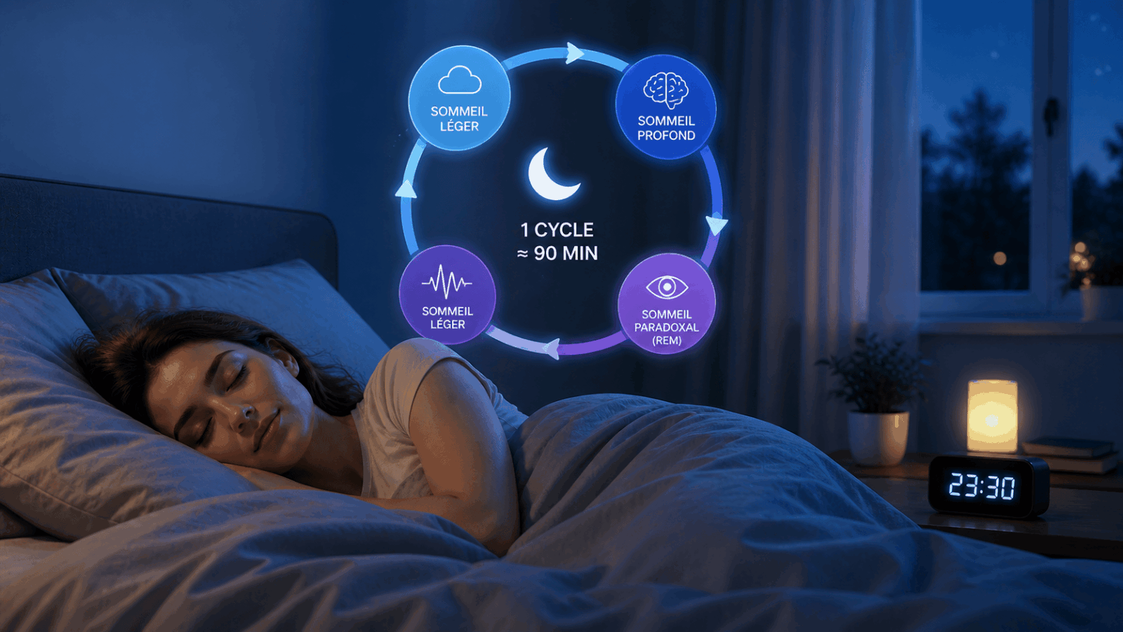 Les cycles du sommeil ce qui se passe vraiment pendant la nuit