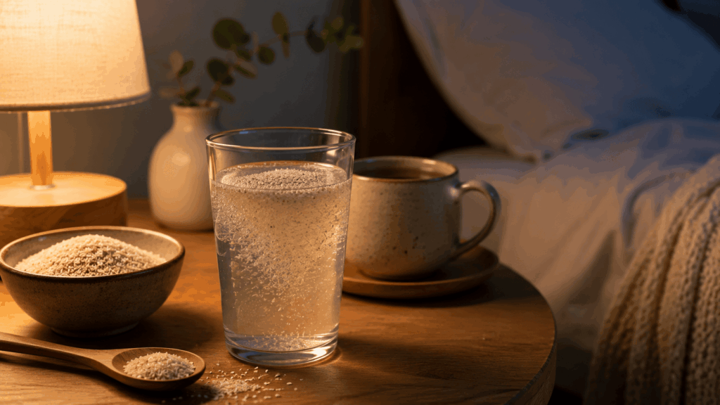 Pourquoi le soir est un bon moment pour le psyllium