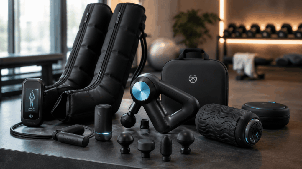 Produits Therabody en présentation