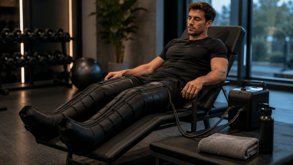 Récupération active dans une salle de sport