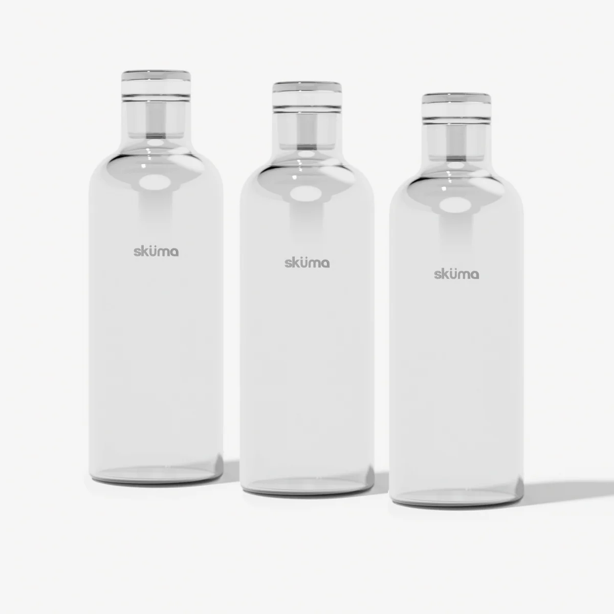 Sküma Water Microplastic-Free Hydration Bundle osmoseur comptoir bouteilles verre