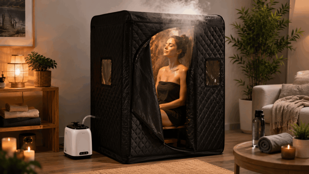 Utilisation d’un sauna portable à domicile
