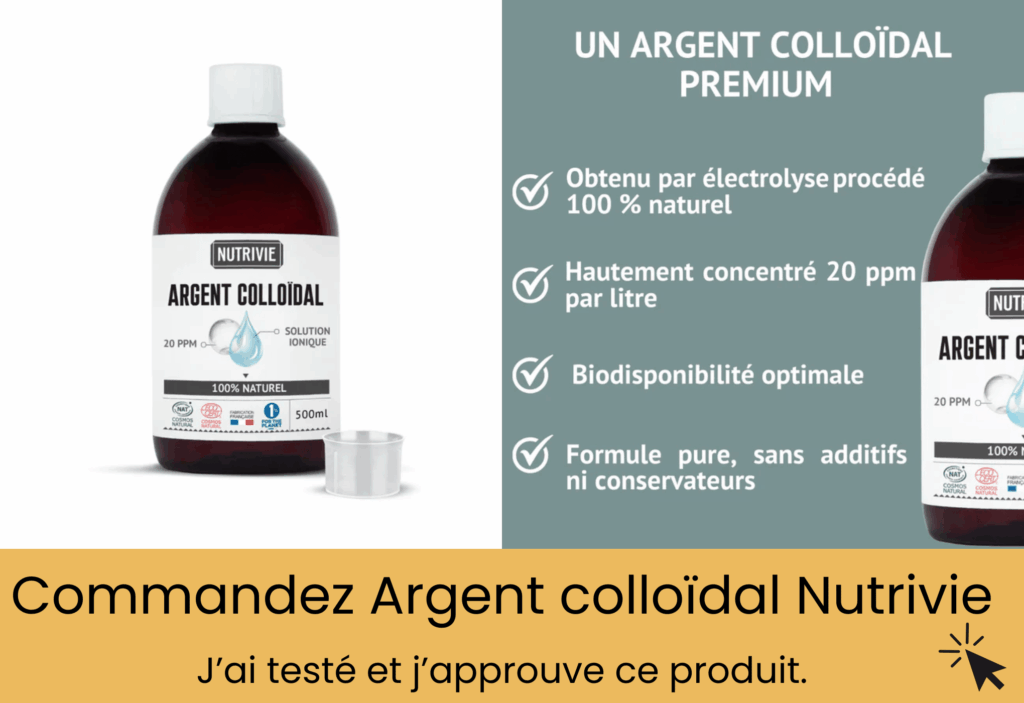 ce que pense les client de l'argent colloïdal nutrivie
