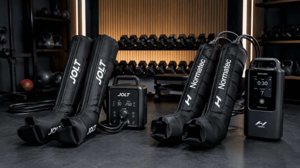 comparatifs jolt vs normatec