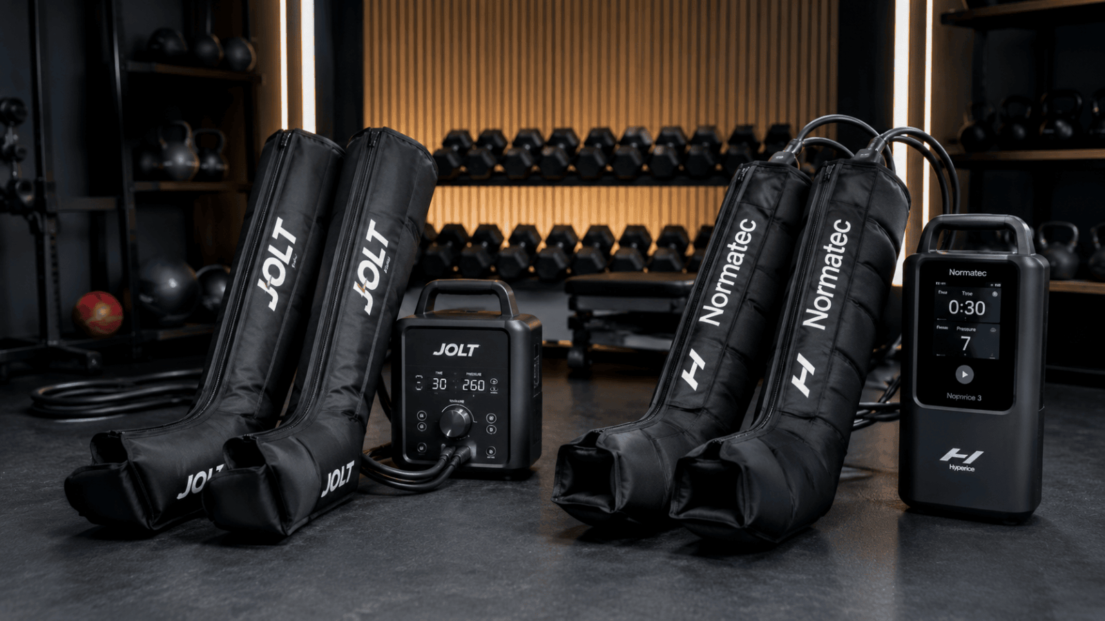 comparatifs jolt vs normatec