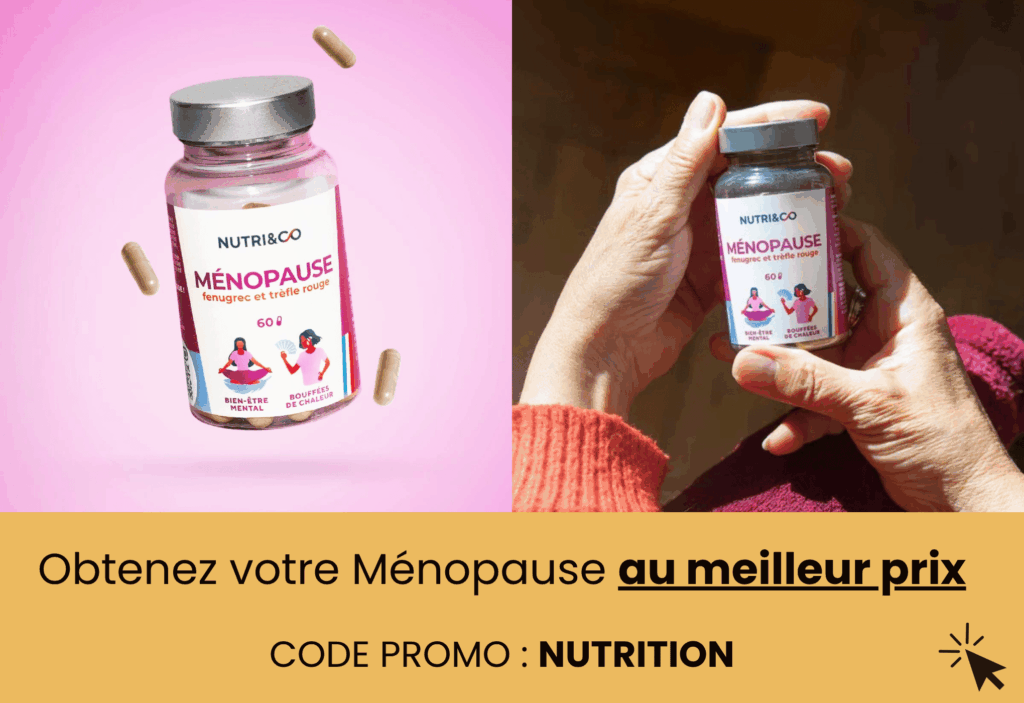 meilleur complément alimentaire contre bouffées de chaleur nutri and co