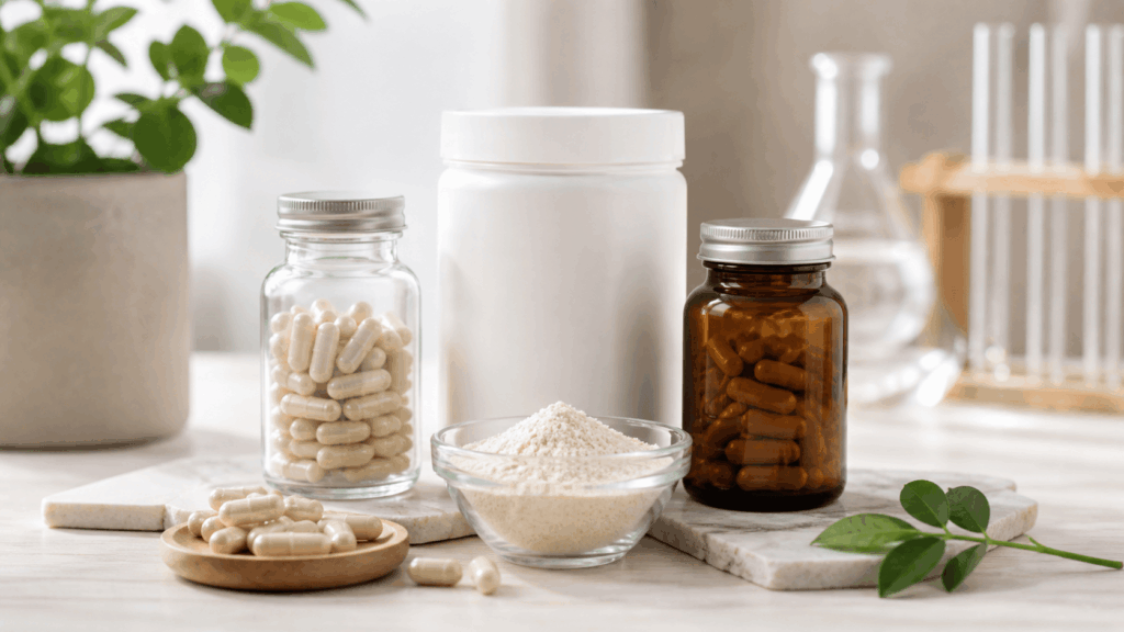 produits de santé et bien-être minimalistes sova