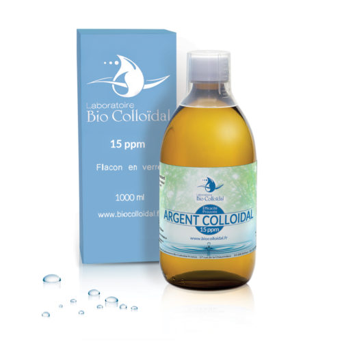 Argent Colloïdal Bio Colloïdal 15 PPM 500ml