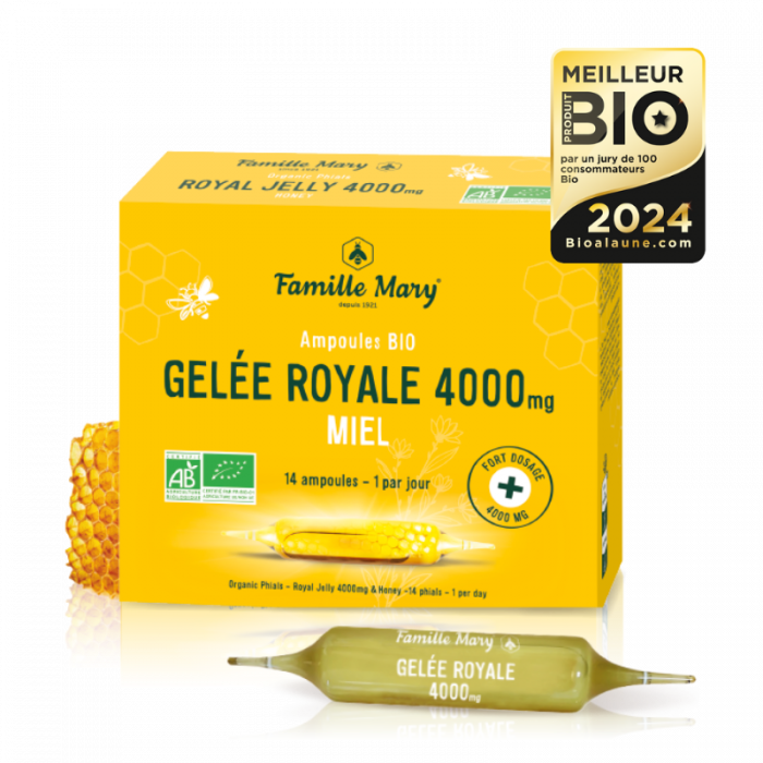 Famille Mary Gelée Royale Bio 4000 mg ampoules