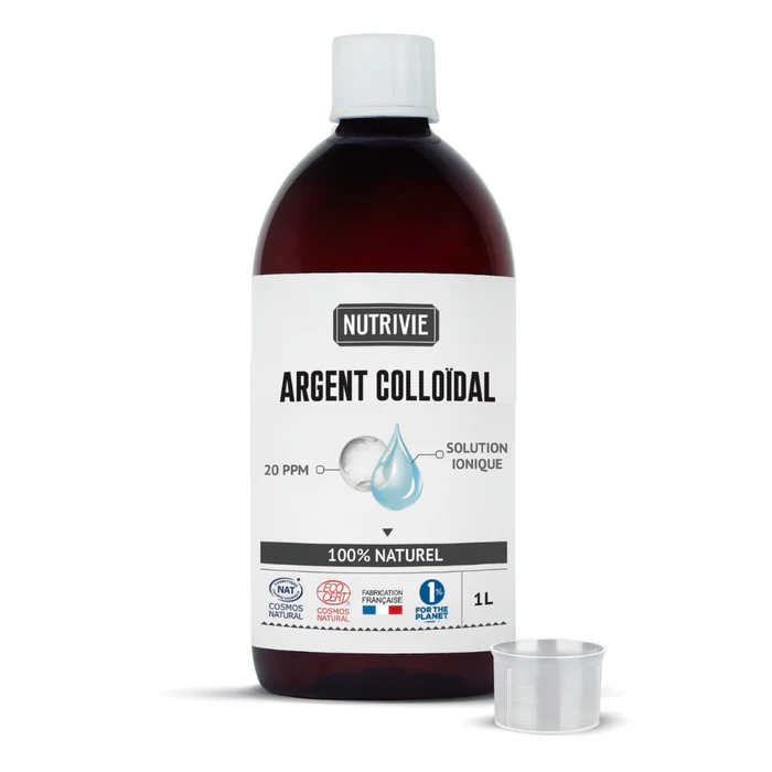 Argent Colloïdal Nutrivie 20 PPM 1L