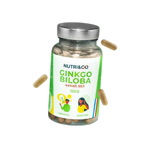 Nutri&Co Ginkgo Biloba complément mémoire