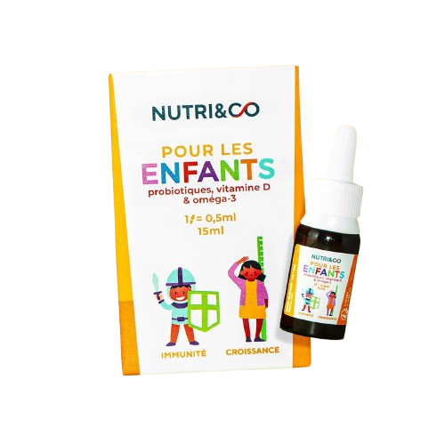 Nutri&Co Pour Enfants DHA probiotique vitamine D