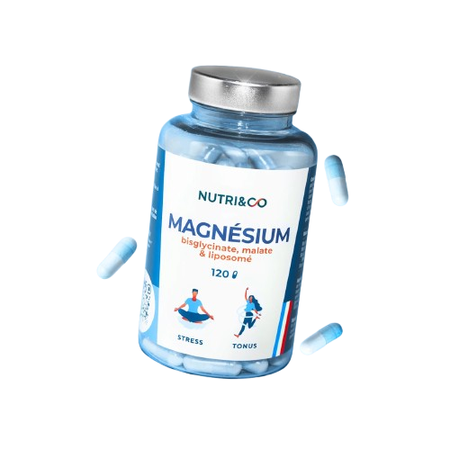Nutri&Co Magnésium bisglycinate senior crampes sommeil