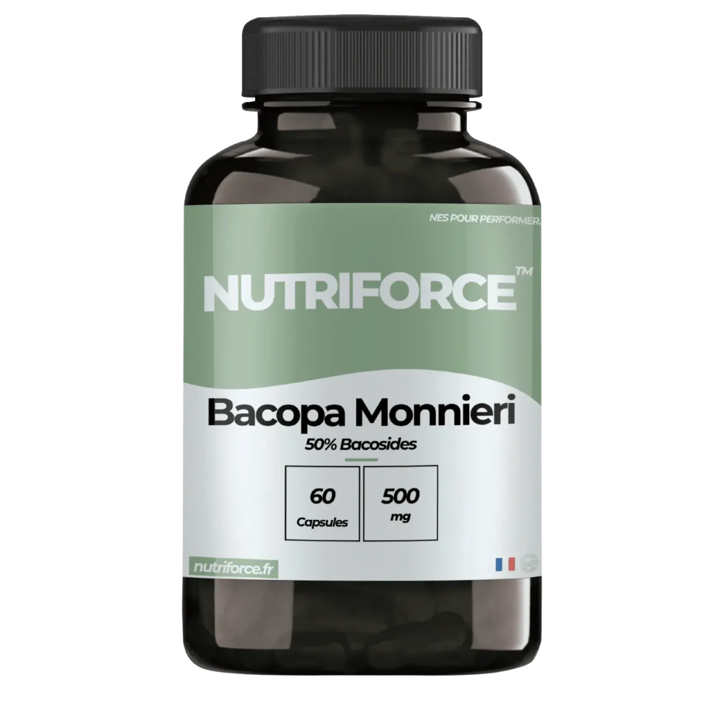Nutriforce Bacopa Monnieri 500mg 50% bacosides