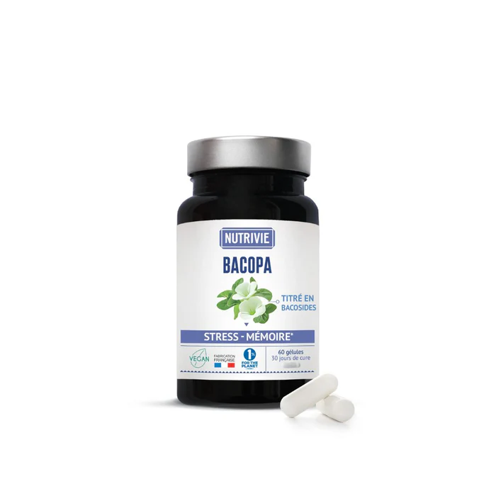 Nutrivie Bacopa 60 gélules enrichi bacosides