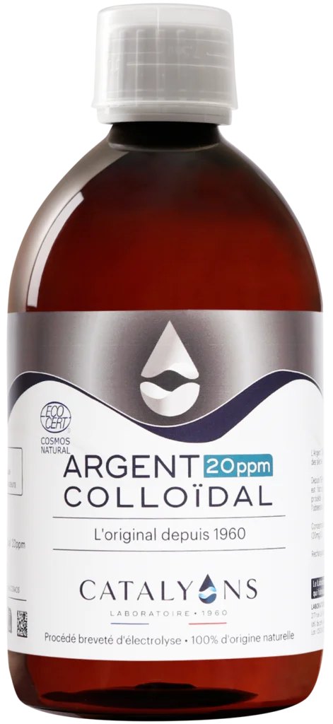 Argent Colloïdal Catalyons 20 PPM 1L