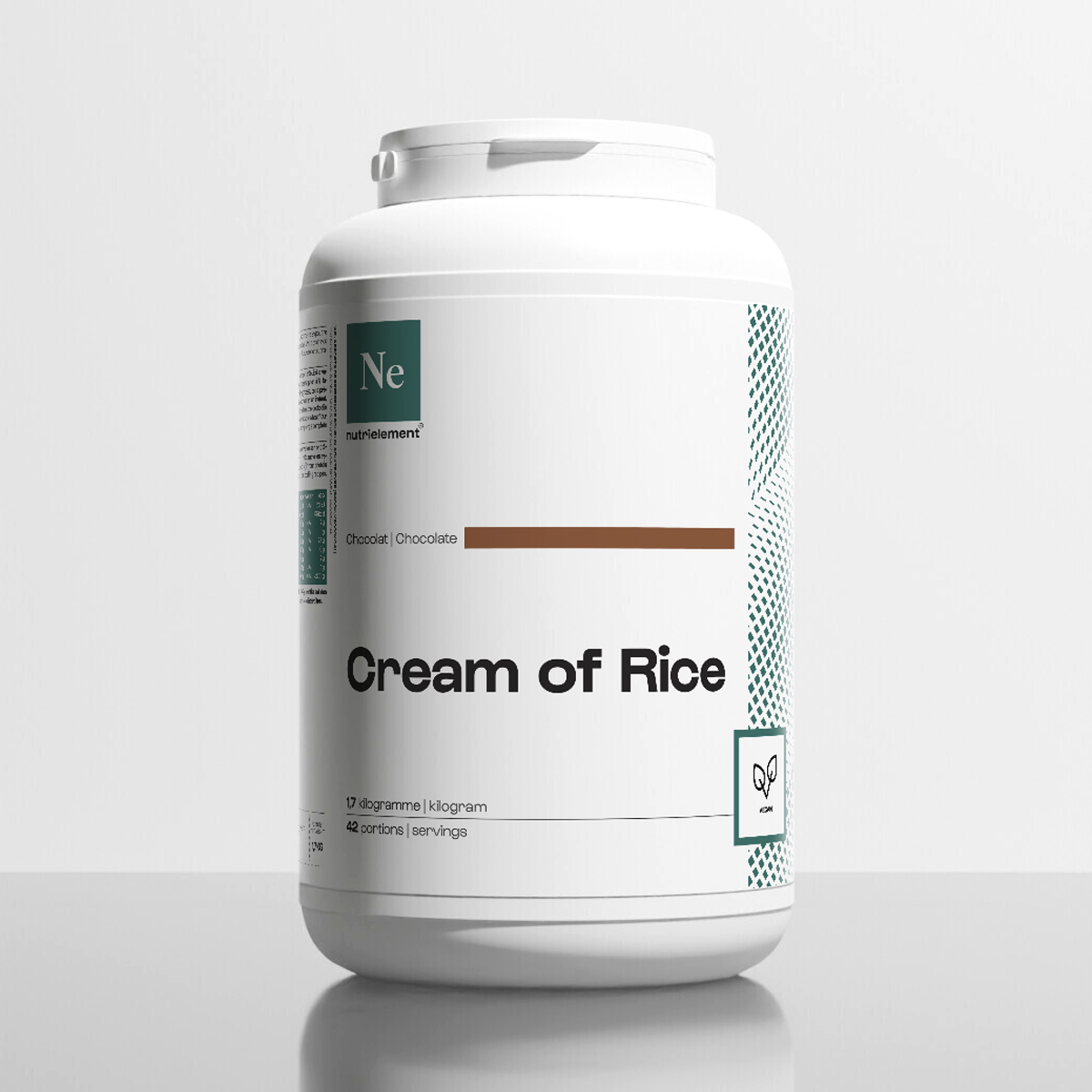 Nutrimuscle Crème de Riz Complet Bio prégélatinisée
