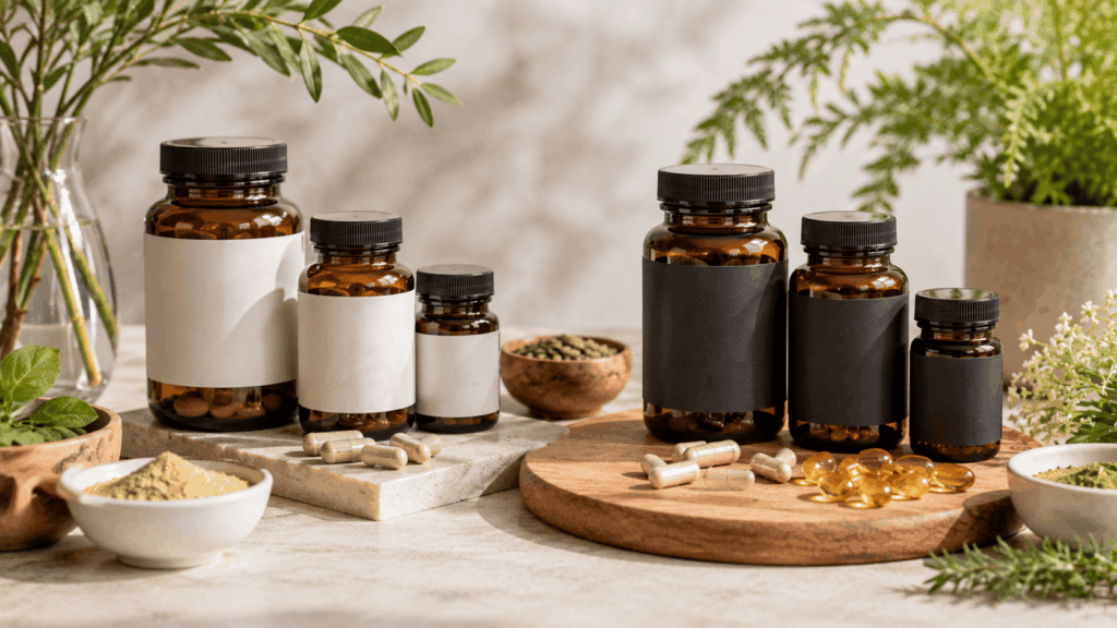 Comparaison de compléments alimentaires nutripure et nutrimea