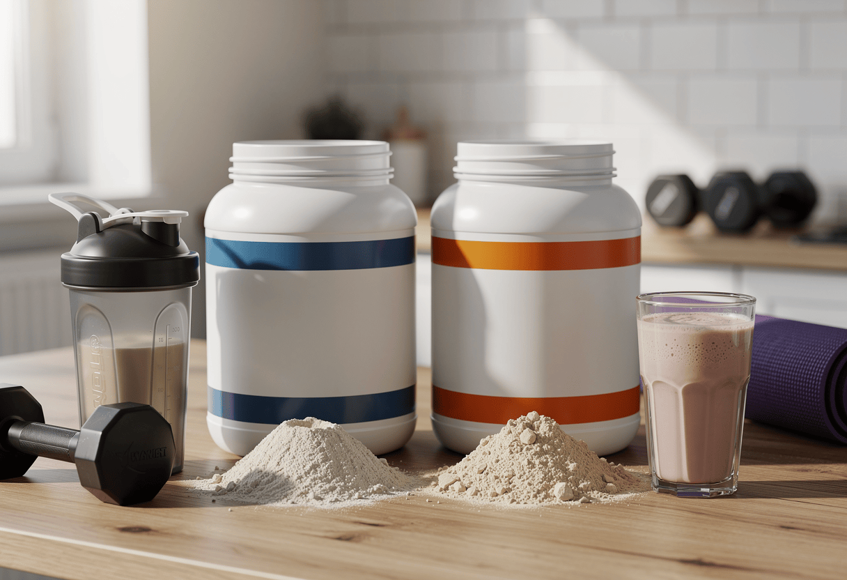 Comparatif de whey protéine myprotein ou inshape nutrition