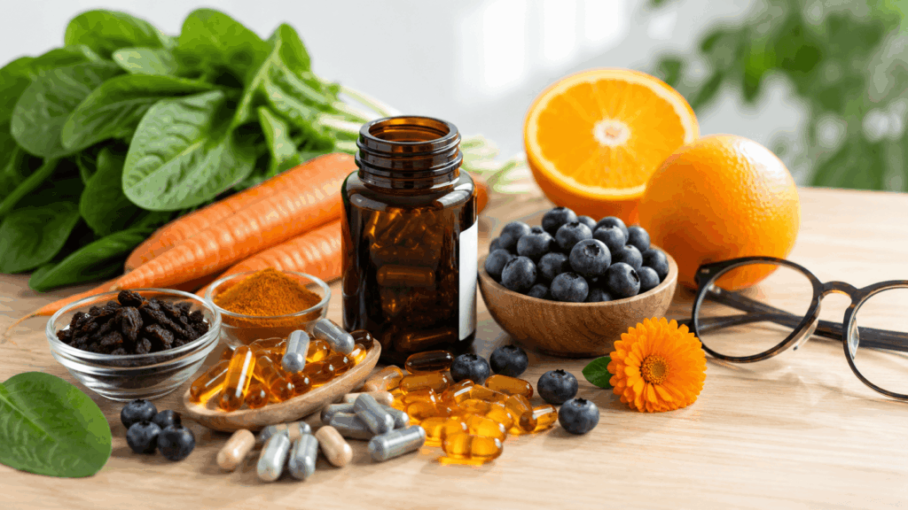 Compléments alimentaires pour la santé des yeux