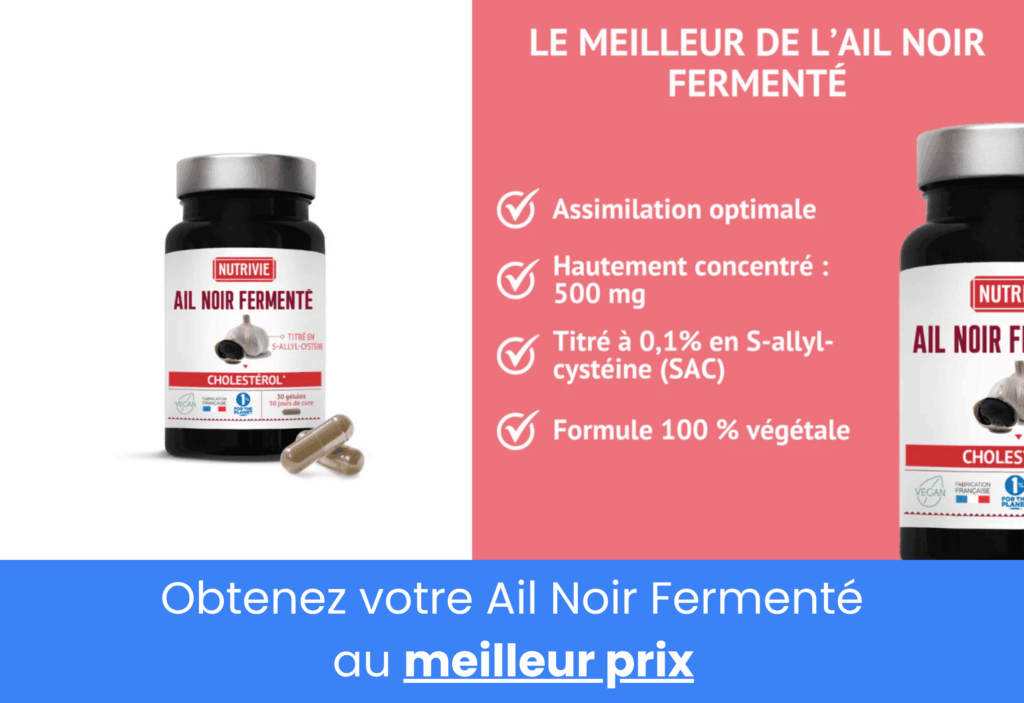 Meilleur ail noir en gélules nutrivie