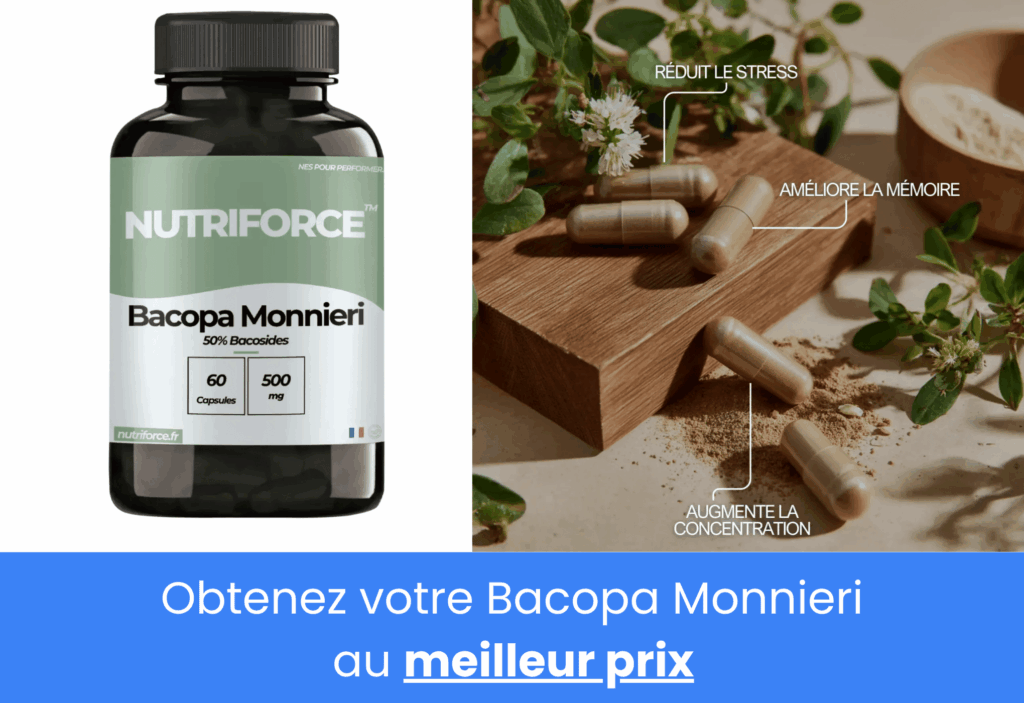 Meilleur bacopa monnieri nutriforce