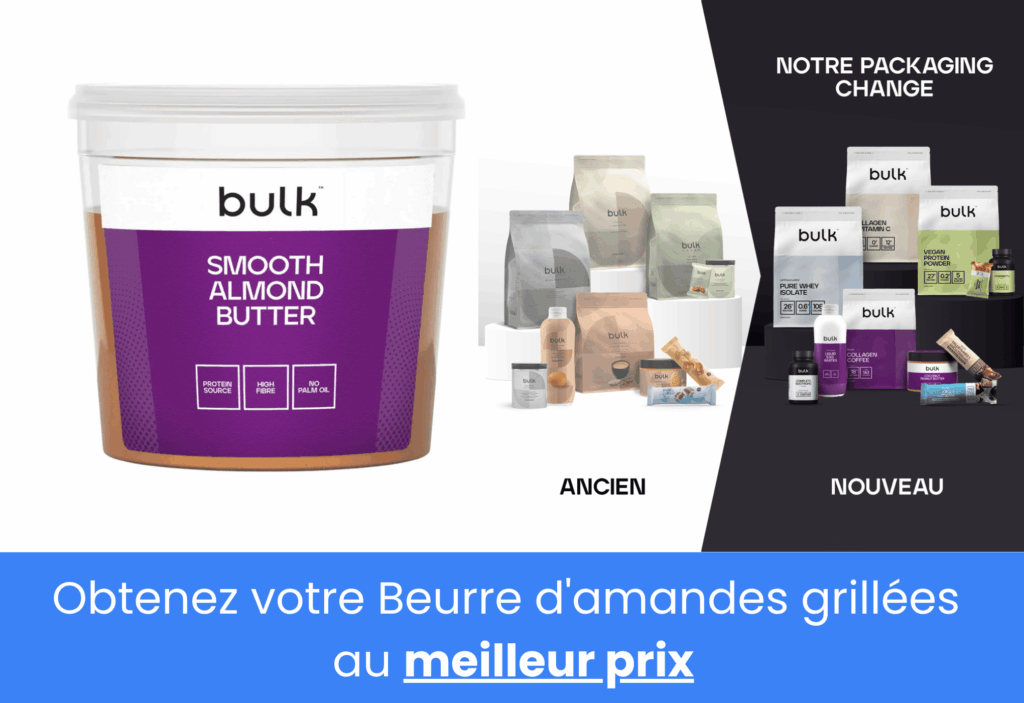 Meilleur beurre d'amande bulk