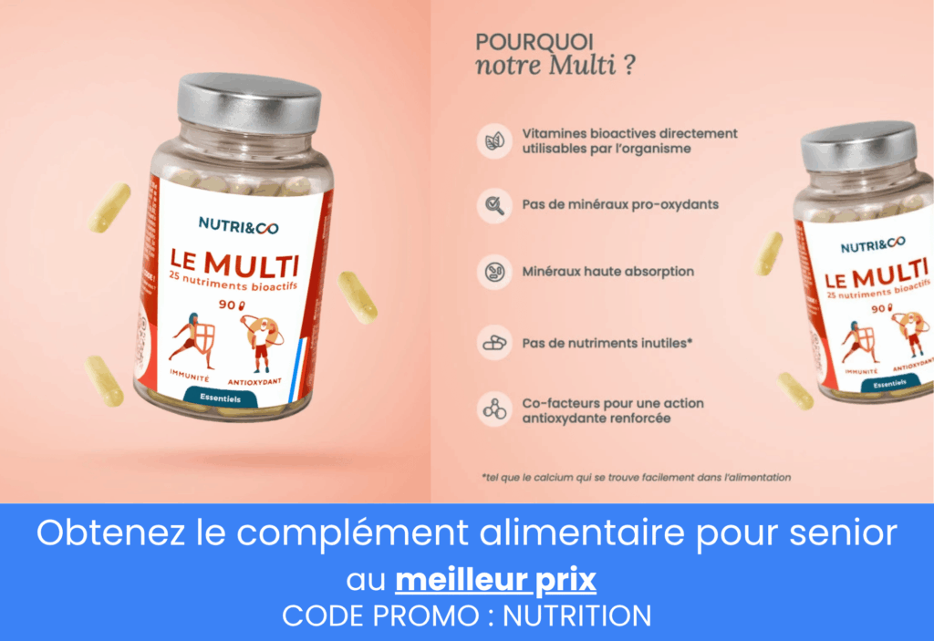Meilleur complément alimentaire pour senior nutri and co