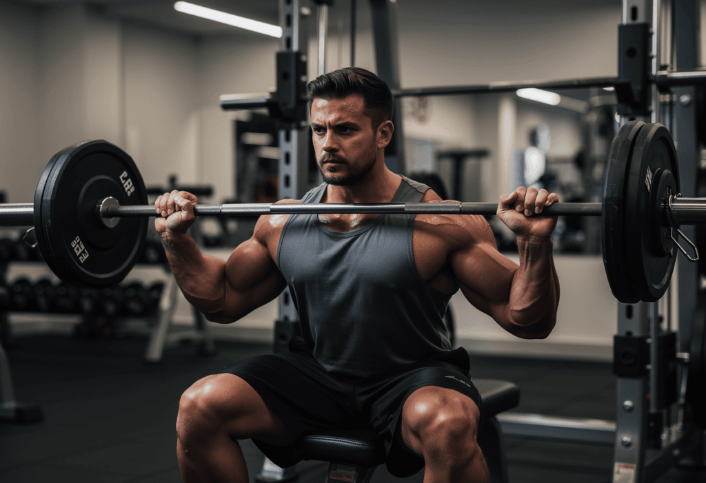 Sportif bénéficiant de sa supplémentation