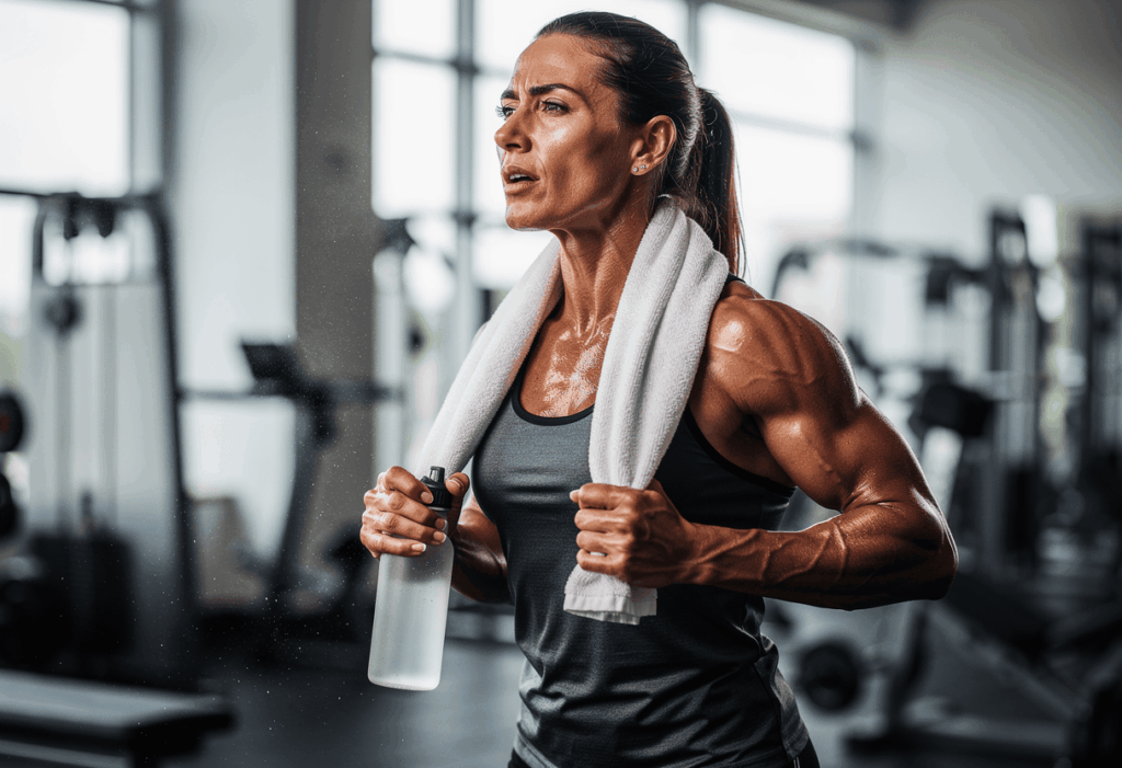 Sportif profitant des bienfaits de la citrulline