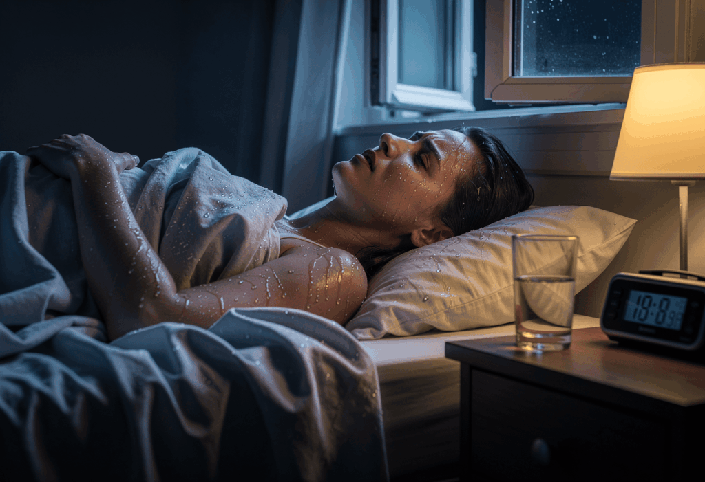Transpiration excessive la nuit quand s'inquiéter